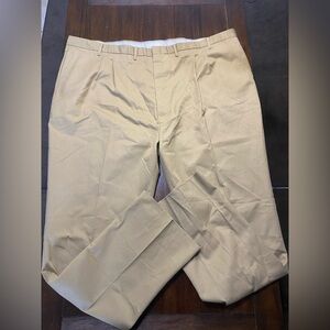 Edwards Size 52 (Measure 52X 36) Tan Pleated Work/Uniform Pants nwt
